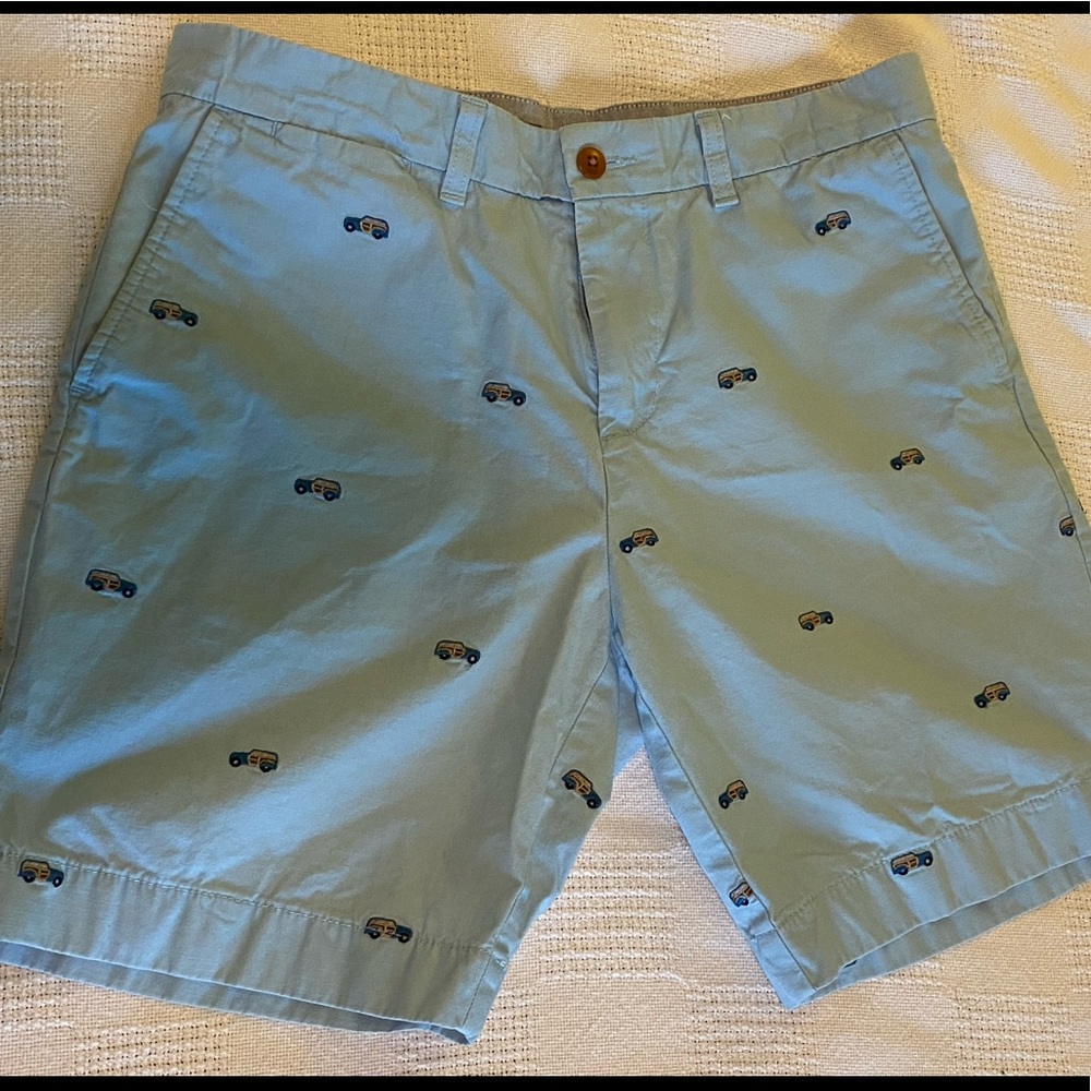 Embroidered Woodie Shorts